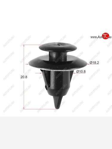 Клипса обшивки двери TOYOTALEXUS (1 шт.) SAT ST-KJ-2228