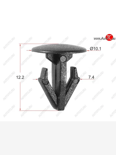 Клипса фиксатор HONDA (1 шт.) SAT ST-KJ-2300