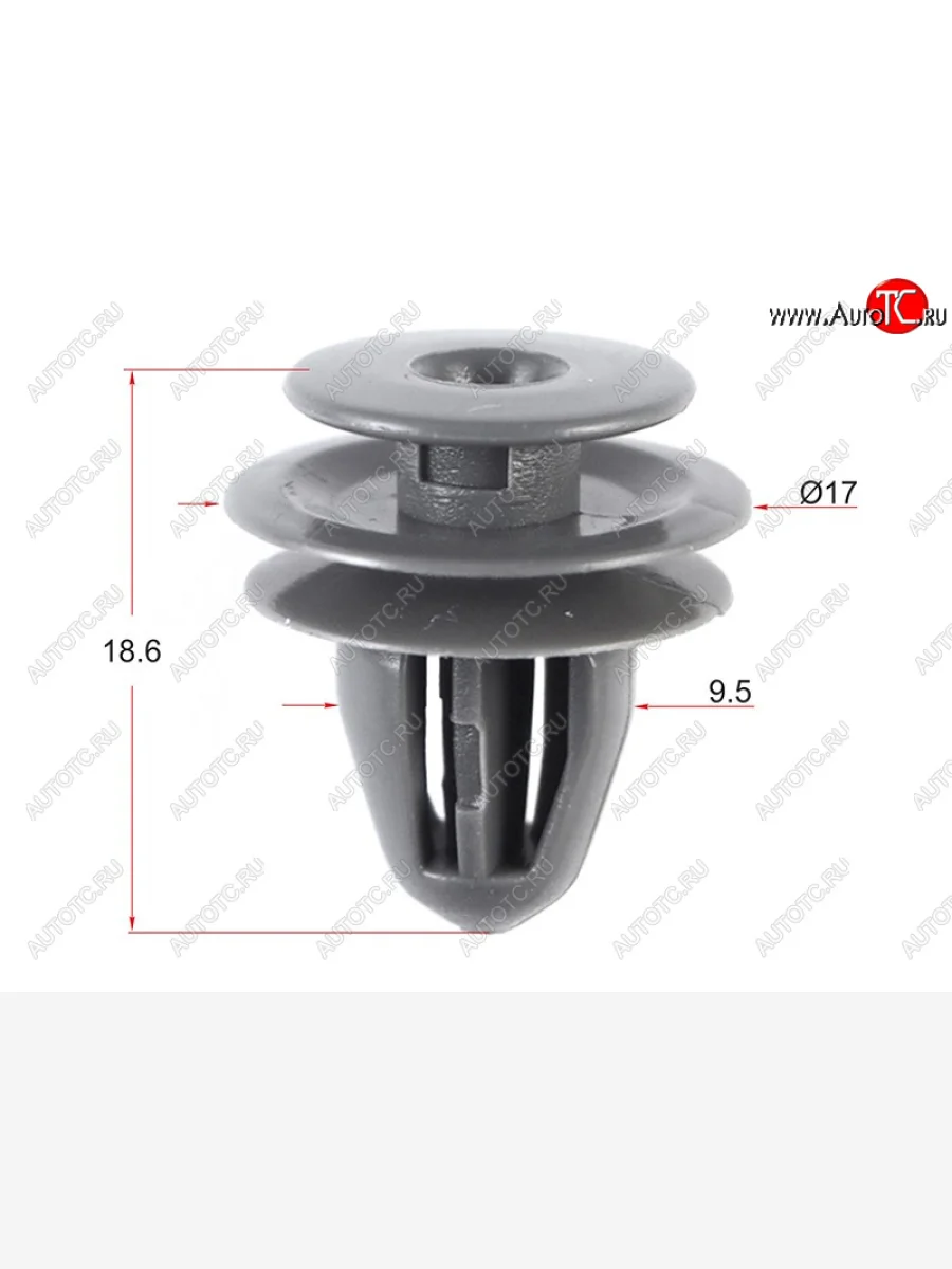 Клипса обшивки двери ACURAHONDA (1 шт.) SAT ST-M10534  в Самаре Самарской области