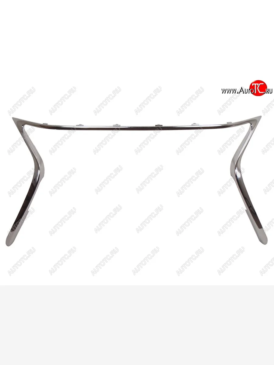 Молдинг решетки SAT Lexus ES250 XV60 дорестайлинг (2012-2015) (хром)  в Перми Пермском крае