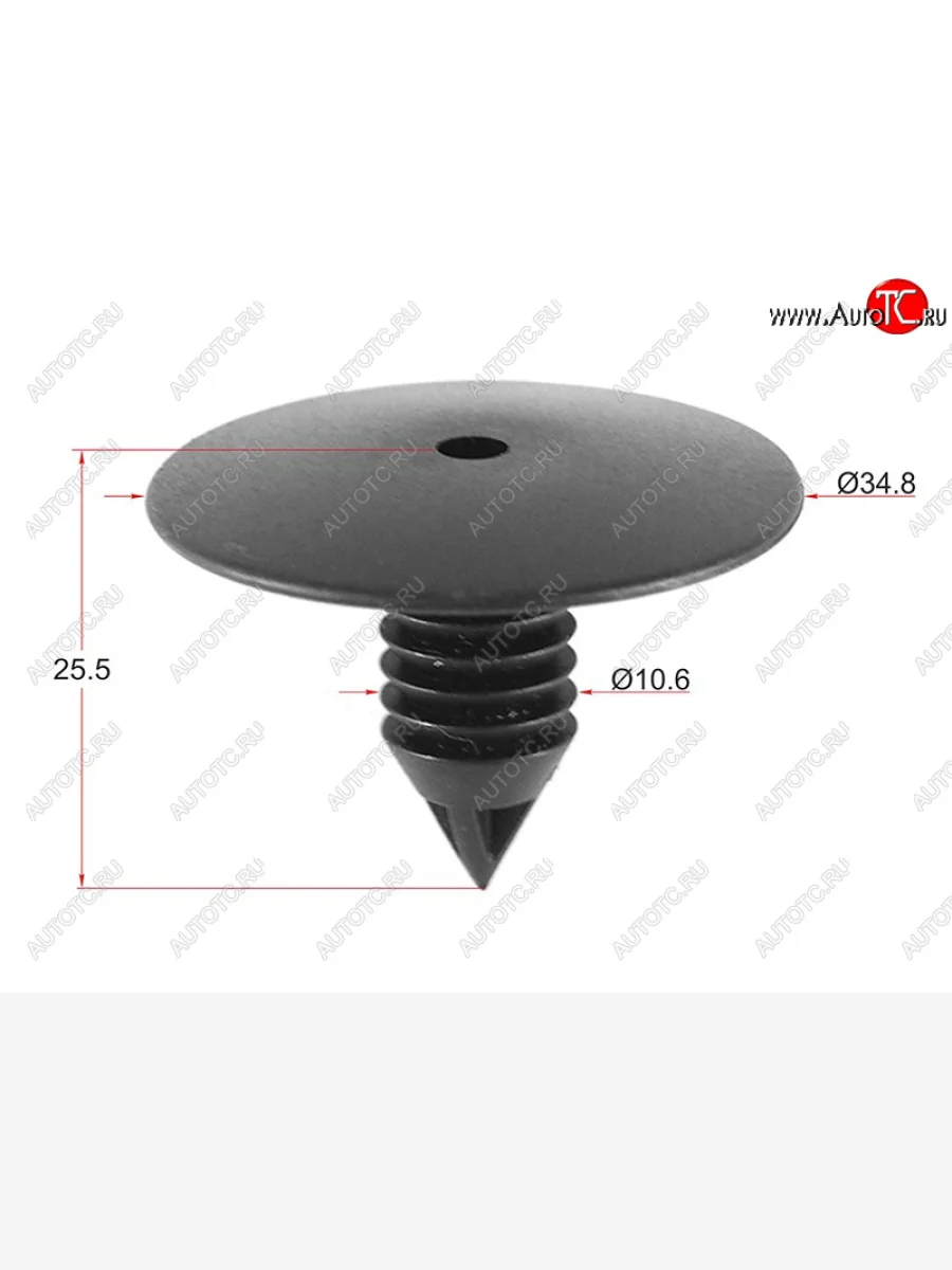 Клипса RENAULTPEUGEOTCITROEN (1 шт.) SAT ST-M11333  в Воронеже Воронежской области
