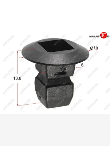 Клипса фиксатор VAG (1 шт.) SAT ST-M11235