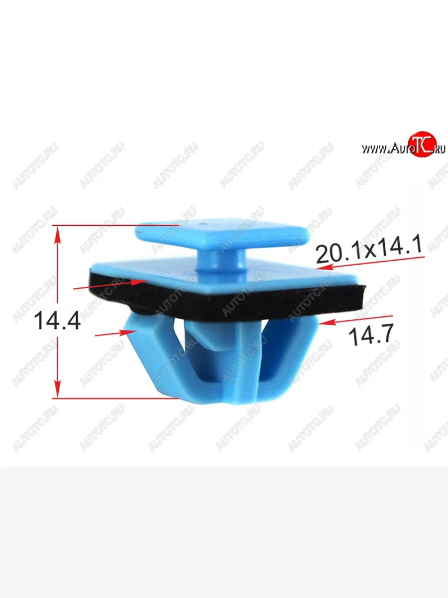Клипса молдинга кузова HYUNDAIKIA (1 шт.) SAT ST-M12346  в Самаре Самарской области