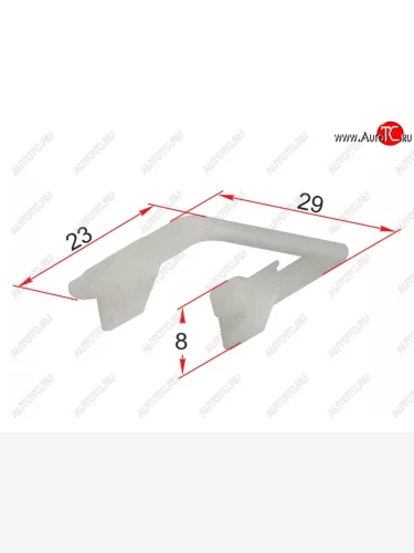 Клипса замка двери VAG (1 шт.) SAT ST-M12260