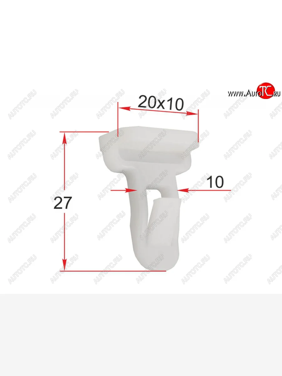 Клипса молдинга TOYOTA  LEXUS (1 шт.) SAT ST-M12202  в Самаре Самарской области
