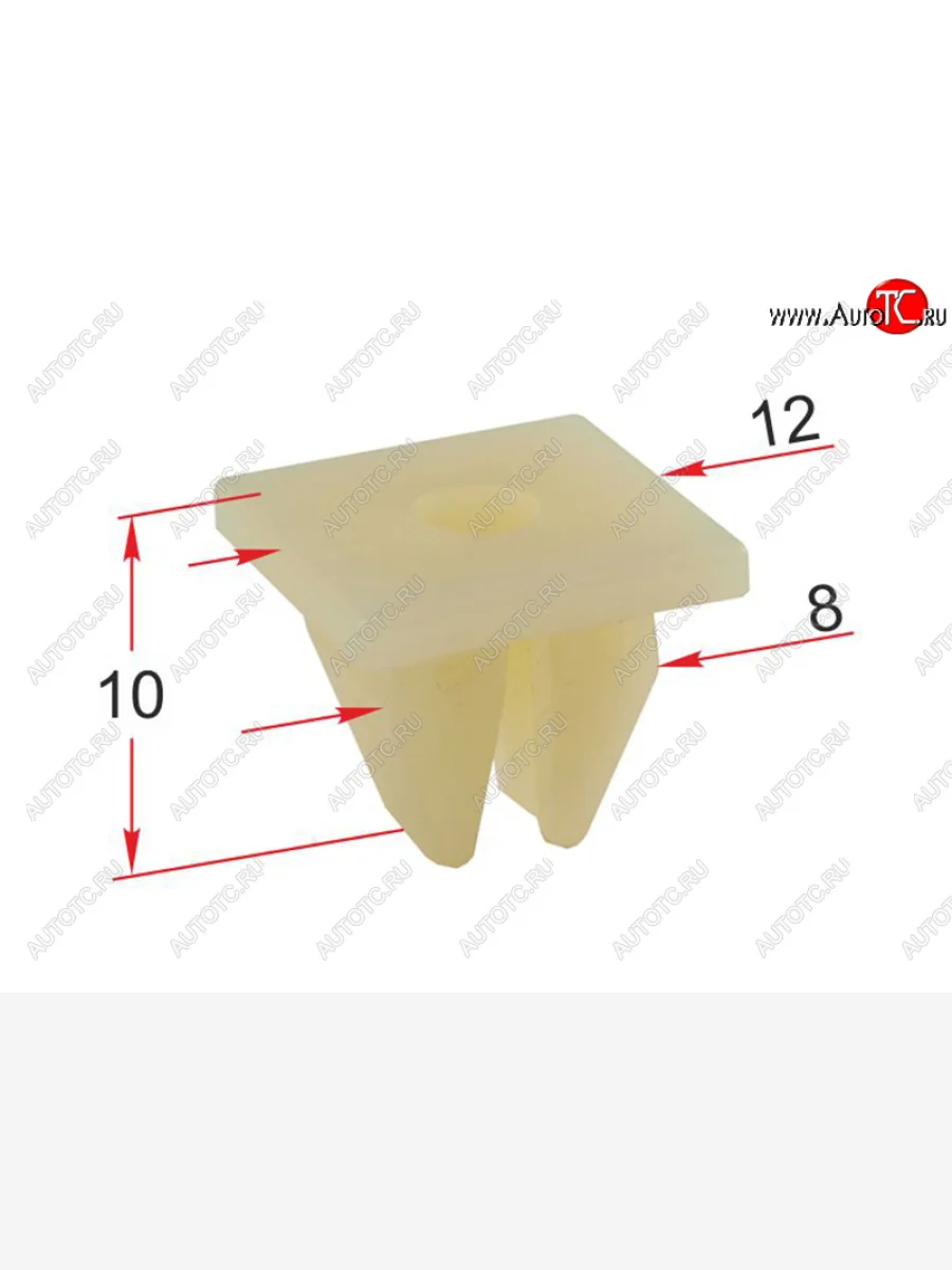 Клипса под винт HYUINDAIKIA (1 шт.) SAT ST-M12426  в Воронеже Воронежской области