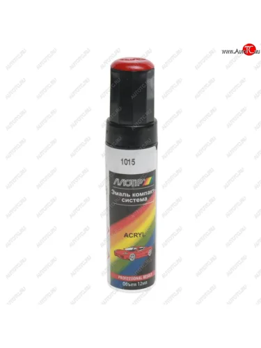 Краска красная с кистью 12мл MOTIP MOTIP 1015 12ml