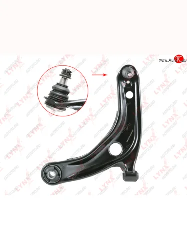 Рычаг подвески TOYOTA Yaris (08-11) передней левый LYNX LYNX c5332l