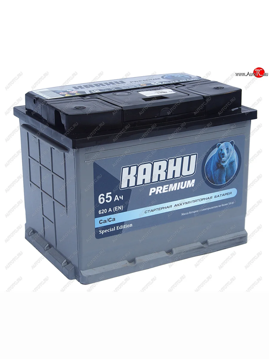 Аккумулятор KARHU Premium 65Ач обратная полярность KAINAR 6ст65(0)  в Самаре Самарской области