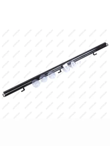 Шторка автомобильная для лобового стекла на присосках 130х72см Dark Black (ВК-15) NO NAME шторка 72х130 (вк-15)