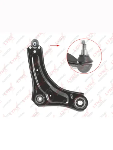 Рычаг подвески RENAULT Megane 3,Scenic 3,Fluence передней правый LYNX LYNX c5677r