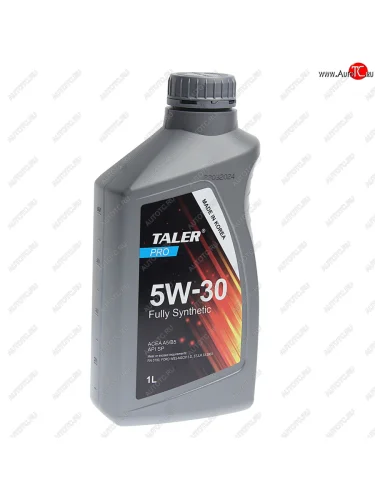 Масло моторное PRO A5B5 5W30 синт.1л TALER TALER 700113