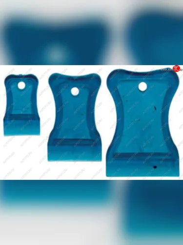 Набор шпателей 40-60-80мм ПВХ 3 предмета СИБРТЕХ СИБРТЕХ 85830