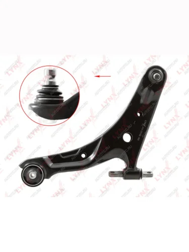 Рычаг подвески HYUNDAI Santa Fe (00-) передней нижний левый LYNX LYNX c5148l
