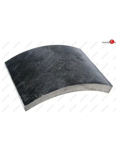 Накладка тормозной колодки ЛИАЗ-5256 Wшир.=180мм;Lдуги=207мм;hтолщ.=13.619.5мм АТИ АТИ Завод 5256-3501105