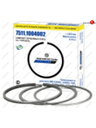 Кольца поршневые ЯМЗ-7511 d+0.0 на поршень МОТОРДЕТАЛЬ МОТОРДЕТАЛЬ 7511.1004002