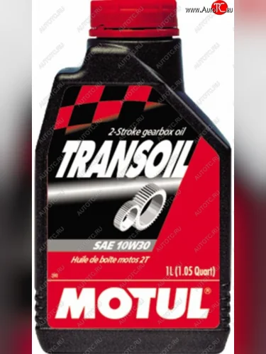 Масло трансмиссионное TRANSOIL КПП мото двигателей 10W30 1л MOTUL MOTUL 105894