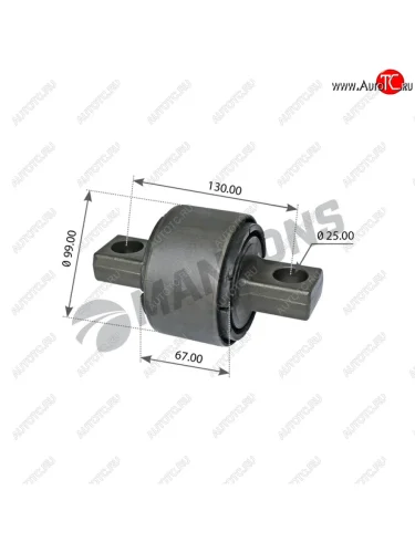 Сайлентблок SCANIA стабилизатора MANSONS MANSONS 100.708