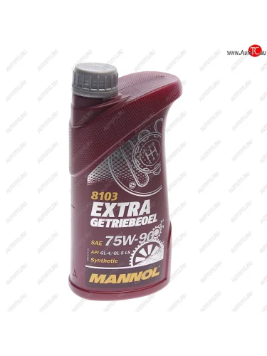 Масло трансмиссионное EXTRA GETRIEBEOEL GL-45 75W90 синт.1л 8103 MANNOL MANNOL 1304