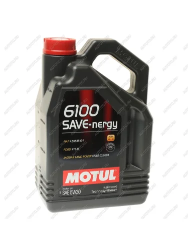 Масло моторное 6100 SAVE-NERGY 5W30 синт.4л MOTUL MOTUL 112128