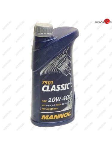 Масло моторное CLASSIC 10W40 CH-4SN псинт.1л 7501 MANNOL MANNOL 1100