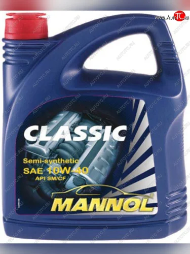 Масло моторное CLASSIC 10W40 CH-4SN псинт.4л 7501 MANNOL MANNOL 1101