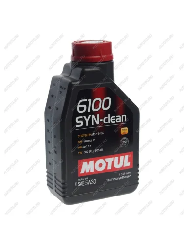 Масло моторное 6100 SYN-CLEAN 5W30 псинт.1л MOTUL MOTUL 112133