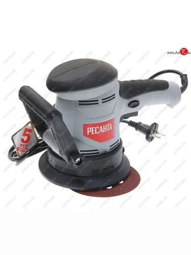 Машина шлифовальная эксцентриковая 450Вт 125мм 4000-13000обмин. (пылесборник) РЕСАНТА РЕСАНТА эшм-125э