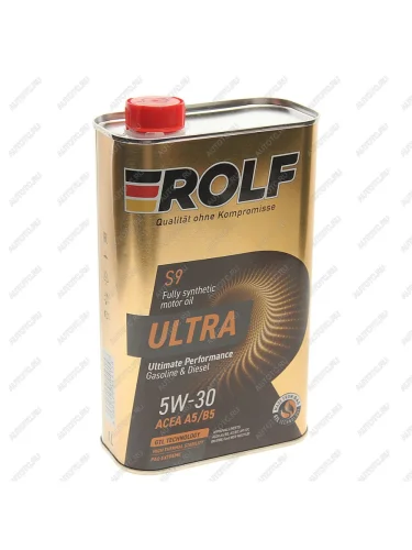 Масло моторное Ultra A5B5 5W30 синт.1л ROLF ROLF 323146