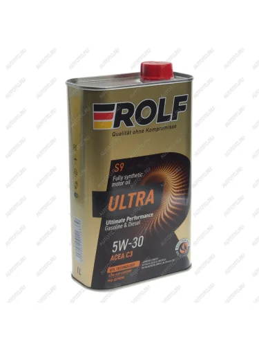 Масло моторное Ultra C3 5W30 синт.1л ROLF ROLF 322935