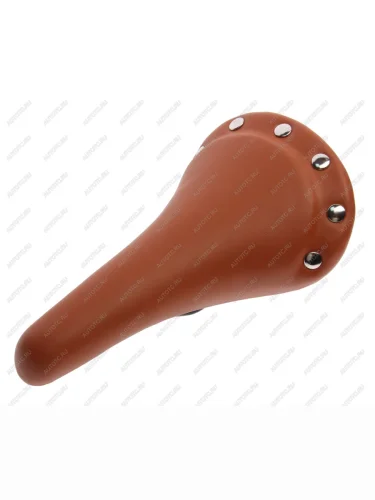 Седло велосипедное 275х150мм с замком коричневое MTB MTB hf-az-1173-2