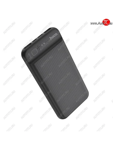 Аккумулятор внешний 10000мАч для зарядки мобильных устройств HOCO HOCO j52 black