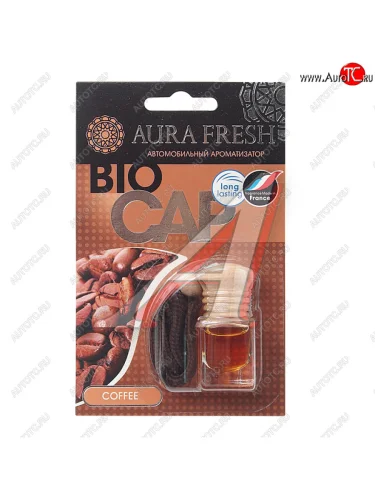 Ароматизатор подвесной жидкостный (coffee) 6мл Bio Cap AURA FRESH AURA FRESH 23006
