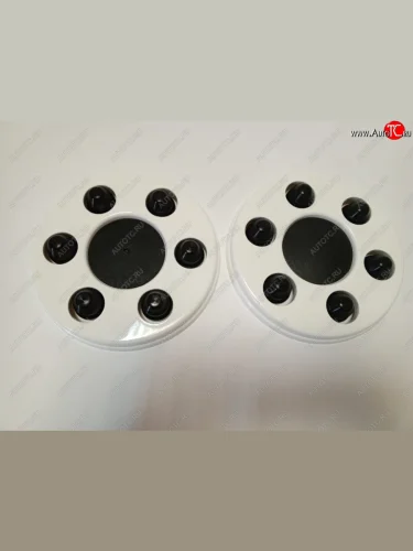 Колпак колеса ГАЗ-3302,ГАЗель Next переднего пластик (белый) комплект 2шт. ТТ ТЕХНО-ТРЕЙД мк-кл-гк-20