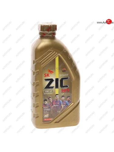 Масло моторное для 4-х тактных двигателей M9 4T 10W40 синт.1л ZIC ZIC 132026