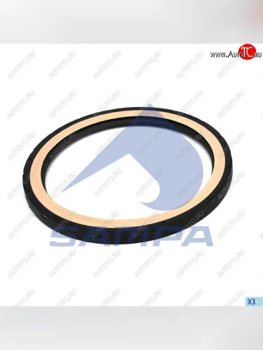 Сальник коленвала SCANIA дв.DC13 задний (155x185x13) SAMPA SAMPA 044.120