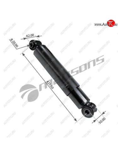Амортизатор DAF задний (420665 20x62 20x50 OO) MANSONS MANSONS 19.200.198