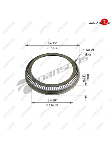 Кольцо АБС SAF MANSONS MANSONS 790.005d