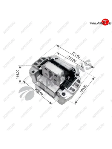 Опора КПП SCANIA P,R,4 series MANSONS MANSONS 100.076