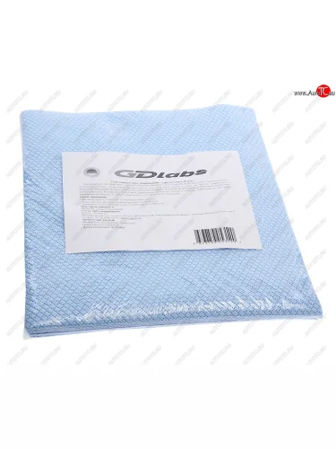 Салфетка обезжиривающая полипропиленовая синяя 32х30см 20шт. GDlabs GDlabs gdl-928.20.60