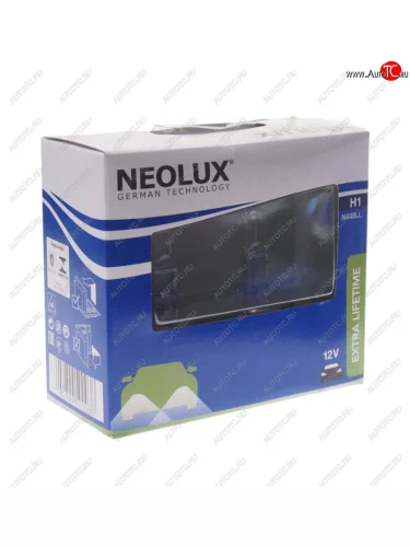 Лампа 12V H1 55W P14.5s 3200K 1550лм бокс (2шт.) Extra Lifetime NEOLUX NEOLUX n448ll-2scb
