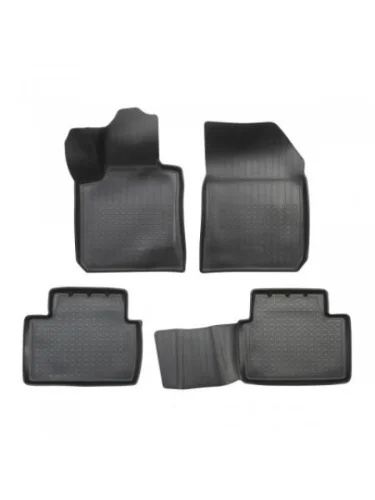 Коврики салонные Norplast Unidec (черные) Peugeot 308  T9 (2014-2022) универсал дорестайлинг, универсал рестайлинг