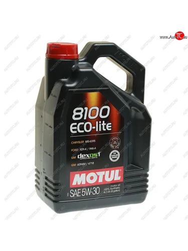 Масло моторное 8100 ECO-LITE 5W30 синт.4л MOTUL MOTUL 108213