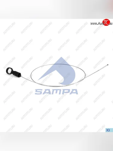 Щуп уровня масла SCANIA P,R,4-series дв.D11,D12 L=1715мм SAMPA SAMPA 041.446