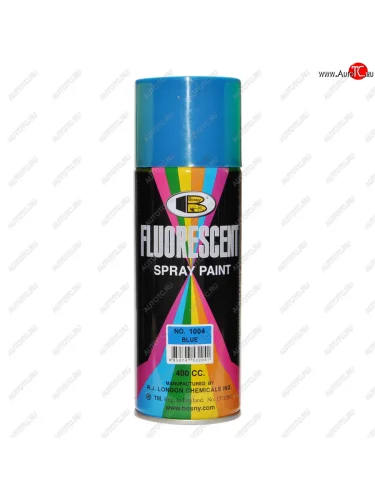 Краска флуоресцентная синяя акриловая аэрозоль 400мл BOSNY BOSNY 1004