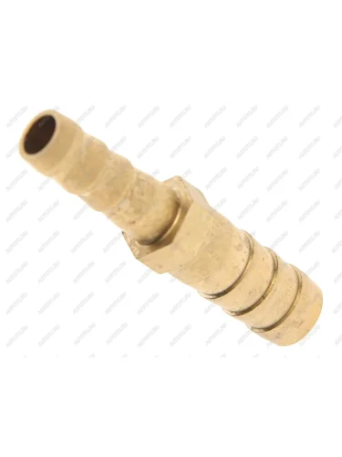 Соединитель для шлангов двойной d=6-8 елочка латунь NO NAME 00-00001330