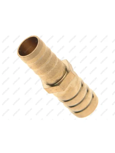Соединитель для шлангов двойной d=12-14 елочка латунь NO NAME 00-00001333