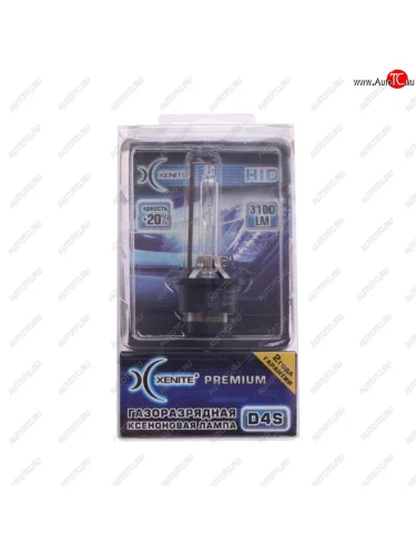 Лампа ксеноновая D4S 5000K +20% бокс Premium XENITE XENITE 1002023 XENITE 1002023