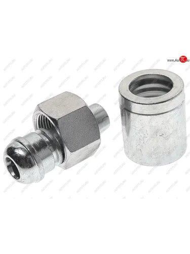 Фитинг DK(Г) М27х1.5 16мм с муфтой NO NAME dk27-1,5+муфта