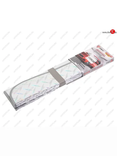 Шторка автомобильная для лобового стекла 130х60см светоотражающая Laser Series PSV PSV 132628 PSV 132628